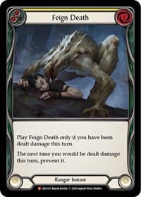 Feign Death - Crucible of War - Flesh and Blood TCG card