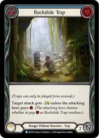 Rockslide Trap - Crucible of War - Flesh and Blood TCG card
