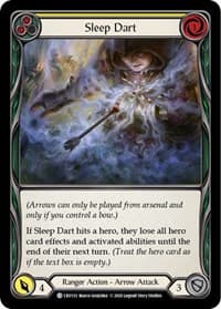 Sleep Dart (Yellow) - Crucible of War - Flesh and Blood TCG card