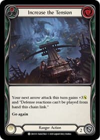 Increase the Tension (Red) - Crucible of War - Flesh and Blood TCG card