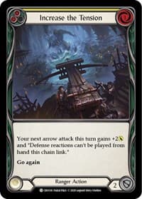 Increase the Tension (Yellow) - Crucible of War - Flesh and Blood TCG card