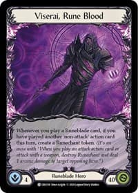 Viserai, Rune Blood - Crucible of War - Flesh and Blood TCG card