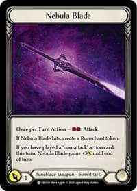 Nebula Blade - Crucible of War - Flesh and Blood TCG card