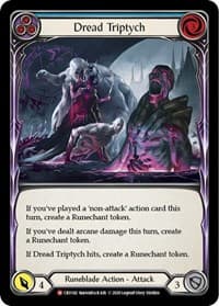Dread Triptych - Crucible of War - Flesh and Blood TCG card
