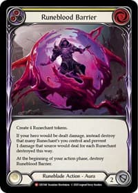 Runeblood Barrier - Crucible of War - Flesh and Blood TCG card