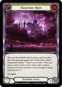 Mauvrion Skies (Yellow) - Crucible of War - Flesh and Blood TCG card