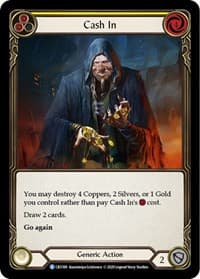 Cash In - Crucible of War - Flesh and Blood TCG card