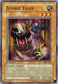 Zombie Tiger - Magician's Force - YuGiOh card