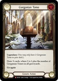 Gorganian Tome - Crucible of War - Flesh and Blood TCG card