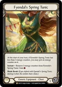 Fyendal's Spring Tunic - Crucible of War - Flesh and Blood TCG card