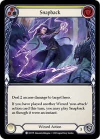 Snapback (Yellow) - Crucible of War - Flesh and Blood TCG card
