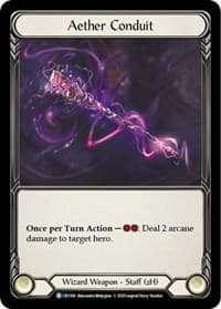Aether Conduit - Crucible of War - Flesh and Blood TCG card