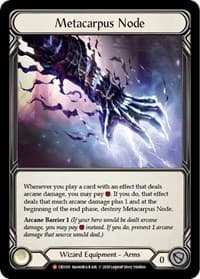 Metacarpus Node - Crucible of War - Flesh and Blood TCG card