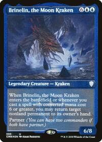 Brinelin, the Moon Kraken (Foil Etched) - Commander Legends - Magic: The Gathering card