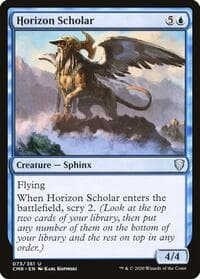 Horizon Scholar - Commander Legends - Magic: The Gathering card
