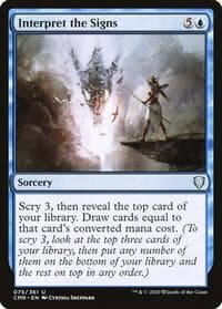 Interpret the Signs - Commander Legends - Magic: The Gathering card