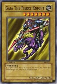 Gaia The Fierce Knight - Starter Deck: Yugi - YuGiOh card