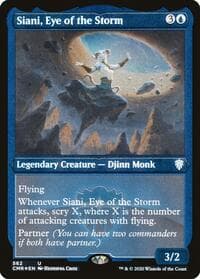 Siani, Eye of the Storm (Foil Etched) - Commander Legends - Magic: The Gathering card