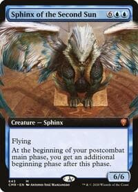 Sphinx of the Second Sun (Extended Art) - Commander Legends - Magic: The Gathering card
