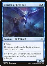 Warden of Evos Isle - Commander Legends - Magic: The Gathering card