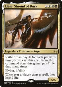 Liesa, Shroud of Dusk - Commander Legends - Magic: The Gathering card