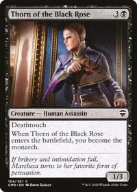 Thorn of the Black Rose - Commander Legends - Magic: The Gathering card