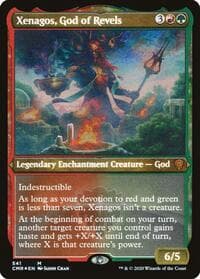 Xenagos, God of Revels (Foil Etched) - Commander Legends - Magic: The Gathering card