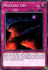 Myutant Cry - Phantom Rage - YuGiOh card