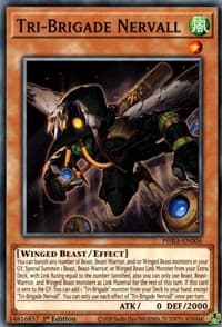 Tri-Brigade Nervall - Phantom Rage - YuGiOh card