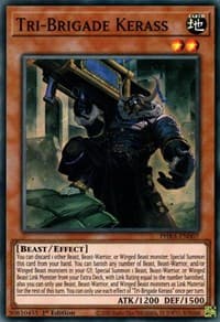 Tri-Brigade Kerass - Phantom Rage - YuGiOh card