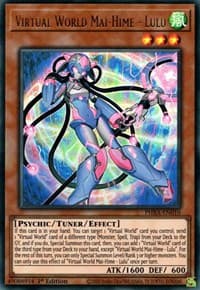 Virtual World Mai-Hime - Lulu - Phantom Rage - YuGiOh card