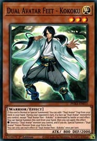Dual Avatar Feet - Kokoku - Phantom Rage - YuGiOh card