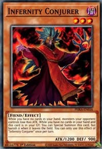 Infernity Conjurer - Phantom Rage - YuGiOh card