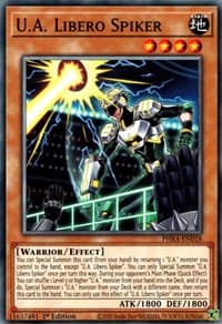 U.A. Libero Spiker - Phantom Rage - YuGiOh card