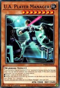 U.A. Player Manager - Phantom Rage - YuGiOh card