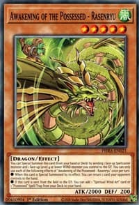 Awakening of the Possessed - Rasenryu - Phantom Rage - YuGiOh card