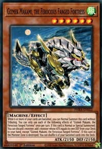 Gizmek Makami, the Ferocious Fanged Fortress - Phantom Rage - YuGiOh card