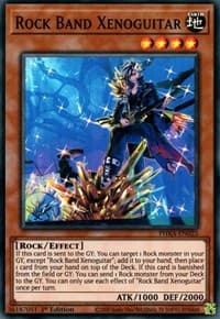 Rock Band Xenoguitar - Phantom Rage - YuGiOh card