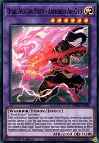 Dual Avatar Fists - Armored Ah-Gyo - Phantom Rage - YuGiOh card