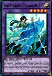 Dual Avatar Feet - Armored Un-Gyo - Phantom Rage - YuGiOh card