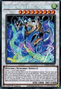 Virtual World Kyubi - Shenshen - Phantom Rage - YuGiOh card