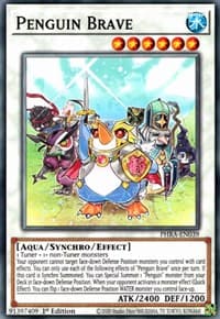 Penguin Brave - Phantom Rage - YuGiOh card