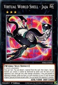 Virtual World Shell - Jaja - Phantom Rage - YuGiOh card