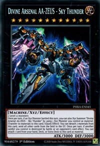 Divine Arsenal AA-ZEUS - Sky Thunder - Phantom Rage - YuGiOh card