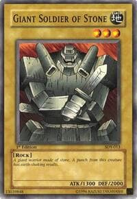 Giant Soldier of Stone - Starter Deck: Yugi - YuGiOh card
