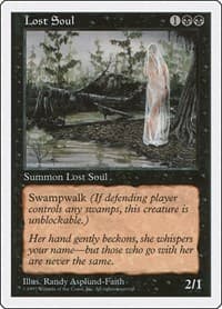 Lost Soul - Fifth Edition - Magic: The Gathering card