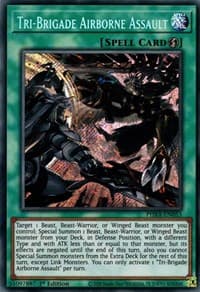 Tri-Brigade Airborne Assault - Phantom Rage - YuGiOh card