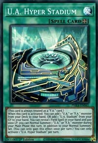 U.A. Hyper Stadium - Phantom Rage - YuGiOh card