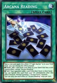 Arcana Reading - Phantom Rage - YuGiOh card
