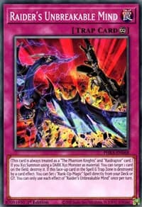 Raider's Unbreakable Mind - Phantom Rage - YuGiOh card
